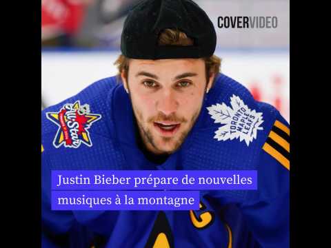 VIDEO : Justin Bieber prpare de nouvelles musiques  la montagne