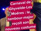 Caranval de Ghyvelde-Les Moëres : un nouveau costume pour le tambour-major