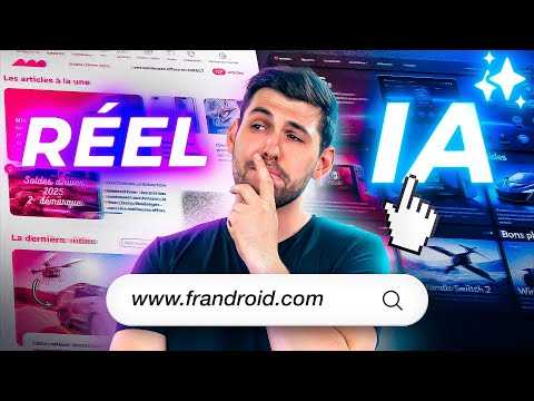 Je crée un faux site Frandroid 100 % généré par IA