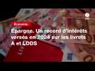 VIDEO. Épargne. Un record d'intérêts versés en 2024 sur les livrets A et LDDS