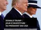 Donald Trump : jour d'investiture. Retour au Capitol et à la Maison Blanche