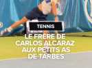 Tennis : Le petit frère de la star Carlos Alcaraz, Jaime, aux Petits As de Tarbes