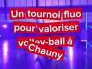 Une ambiance disco pour un tournoi de volley fluo à Chauny