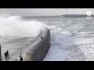 VIDÉO. Tempête Darragh : des images impressionnantes à Saint-Malo