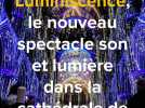 Le son et lumière Luminiscence projeté dans la cathédrale de Rouen