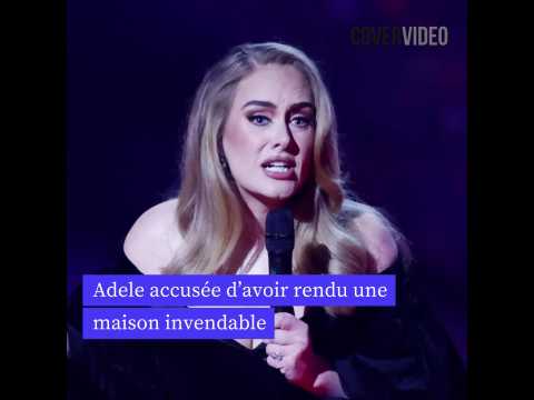 VIDEO : Adele accuse d?avoir rendu une maison invendable avec des rumeurs de fantmes