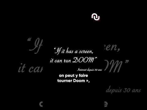 Jouez à DOOM sur Microsoft WORD ? #shorts