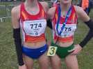 Cyrielle et Clémence Yonnet (G2A) ont pris la 3e et 4e place sur le cross cadet