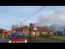 Une maison de Laventie fortement endommagée par un incendie