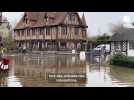 VIDÉO. Beuvron-en-Auge inondé pour la troisième fois en un mois et demi