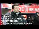 Réaction de Luka Elsner après Paris SG - Stade de Reims