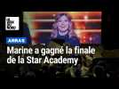 Marine remporte la finale de la Star Academy 2025