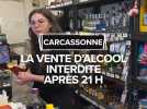 La vente d'alcool à emporter est désormais interdite après 21h à Carcassonne