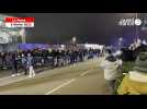 VIDÉO. Coupe de France : L'arrivée des joueurs du Mans FC crée l'effervescence devant le stade