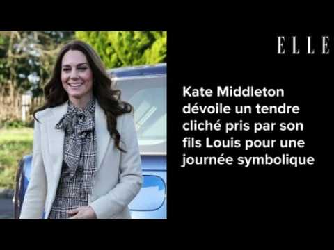 VIDEO : Kate Middleton dvoile un tendre clich pris par son fils Louis pour une journe symbolique