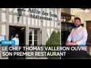 Le chef Thomas Valleron ouvre son premier restaurant L'Aube des sens à Creney