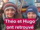 Théo et Hugo, originaires du Calaisis, ont retrouvé la montre du champion belge Wout Van Aert