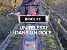 Gers : dans ce golf d'Auch, on monte les pentes avec... un téléski