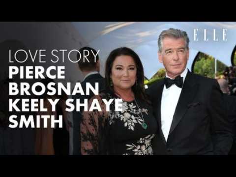 VIDEO : Love story  : Pierce Brosnan et Keely Shaye Smith