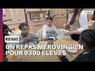 Un repas mérovingien pour 9300 élèves de Reims !