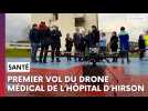 Ce drone transportera des analyses médicales entre Hirson et Fourmies dès cet été