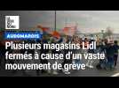 Plusieurs magasins Lidl fermés dans l'Audomarois à la suite d'un mouvement de grève