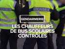 Opération de contrôle des chauffeurs de bus scolaires