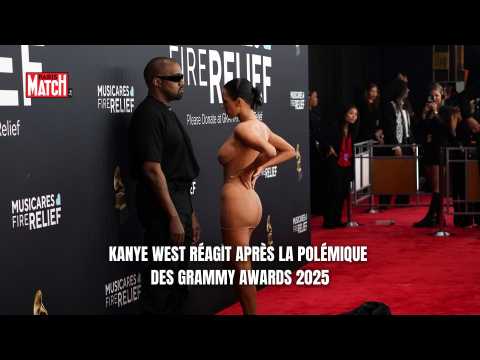 VIDEO : Kanye West ragit aprs la polmique des Grammy Awards 2025