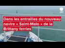 VIDÉO. « C'est le futur », au coeur du premier navire hybride de la Brittany Ferries