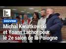 Michal Kwiatkowski et Yoann Lachor pour inaugurer le 2ème salon de la Pologne à Douvrin