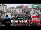 Une foule impressionnante est venue célébrer le départ du Vendée Globe