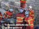 Béarn : exercice pompiers dans les décombres d'une tour à Mourenx