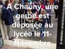 Le 11-Novembre, c'est aussi au lycée, à Chauny