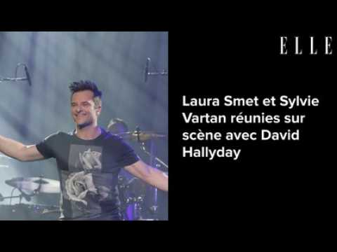 VIDEO : Laura Smet et Sylvie Vartan runies sur scne avec David Hallyday