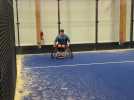 Padel Fauteuil Nicolas Champion de France