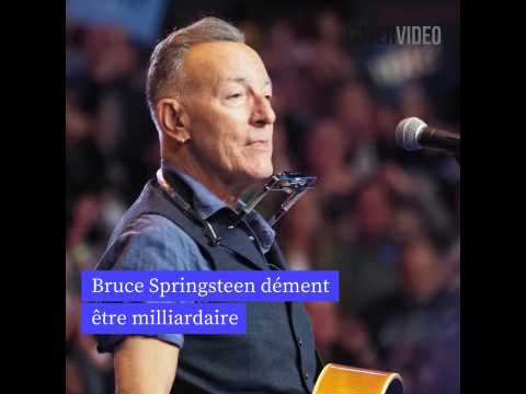 VIDEO : Bruce Springsteen dment tre milliardaire