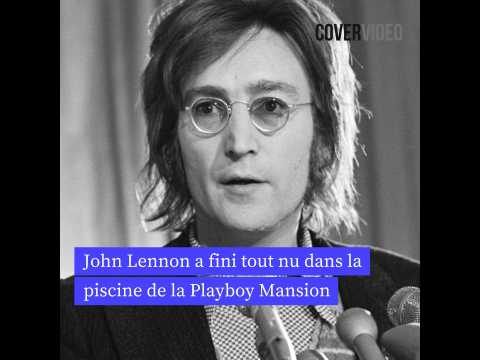 VIDEO : Le jour o John Lennon a fini tout nu dans la piscine de la Playboy Mansion