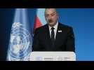 Ilham Aliyev critique l'occident à l'ouverture de la COP29