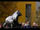 VIDÉO. Exposition Michel Bassompierre à Vertou : le jour des animaux monumentaux est arrivé