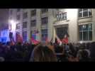 Manifestation contre la venue de Bardella à Bruxelles