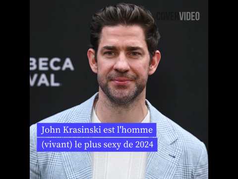 VIDEO : John Krasinski lu homme vivant le plus sexy de l?anne 2024