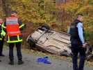 Eperlecques : deux blessés dans une sortie de route