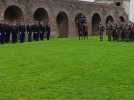 La cérémonie officielle de prise de commandement à la citadelle de Montreuil-sur-Mer.