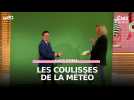 En coulisses : Emma présente la météo du week-end avec Denis !