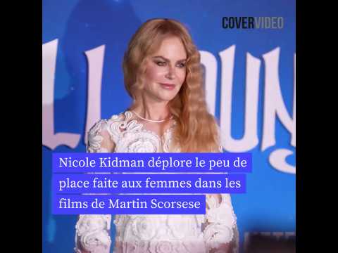 VIDEO : Nicole Kidman voudrait bien tourner avec Martin Scorsese mais...