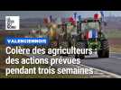 Colère des agriculteurs du Valenciennois : des actions prévues durant trois semaines