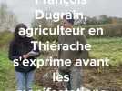 François Dugrain, agriculteur en Thiérache s'exprime avant les manifestations