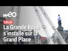 Installation de la Grande Roue : un chantier d'ampleur sur la Grand Place de Lille