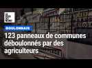 123 panneaux de communes ont été déboulonnés par une trentaine d'agriculteurs du Boulonnais