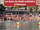 200 personnes pour un bain de Noël solidaire à Monaco